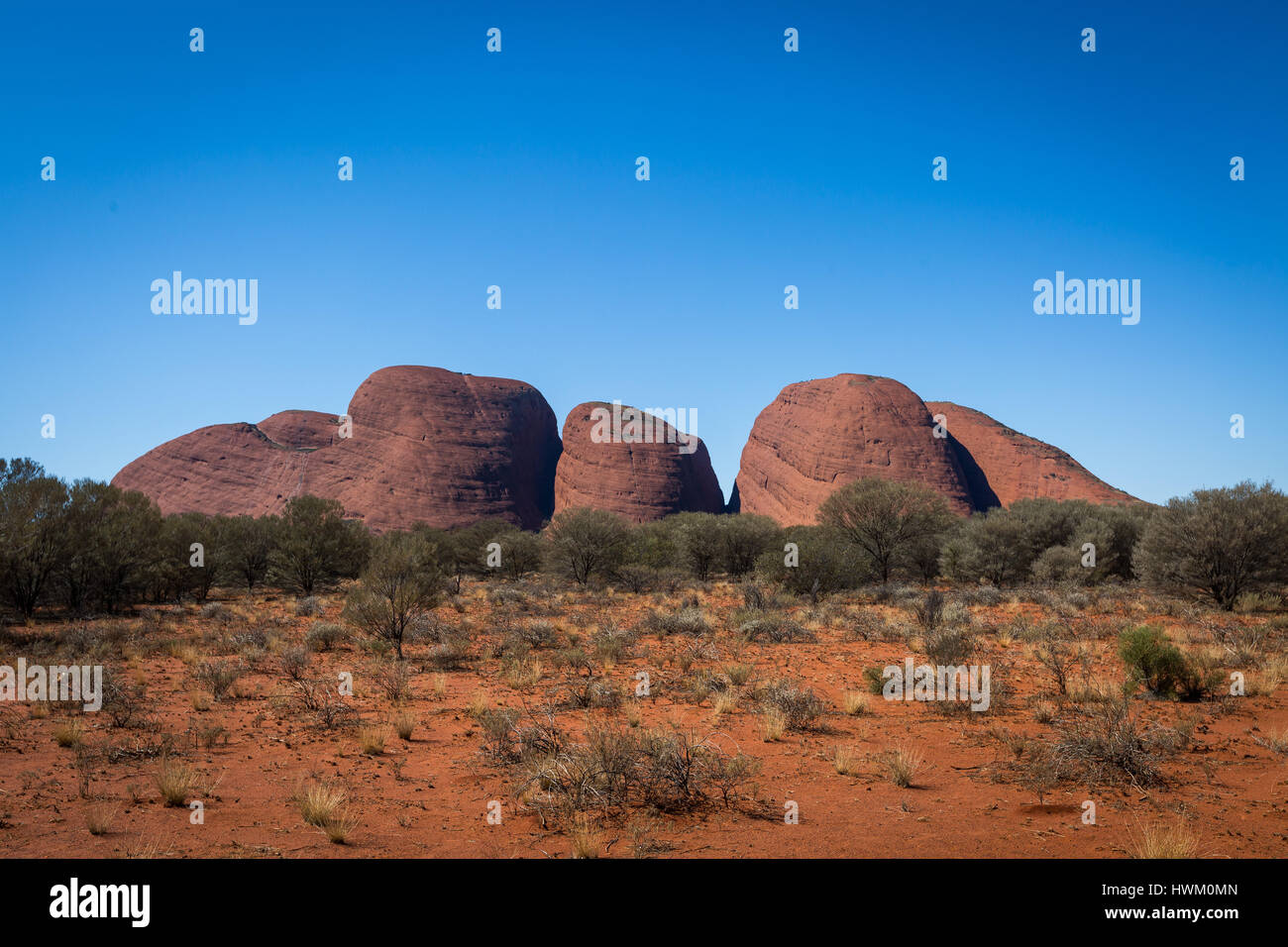 Uluru - Kata Tjuta, Northern Territory Stock Photo