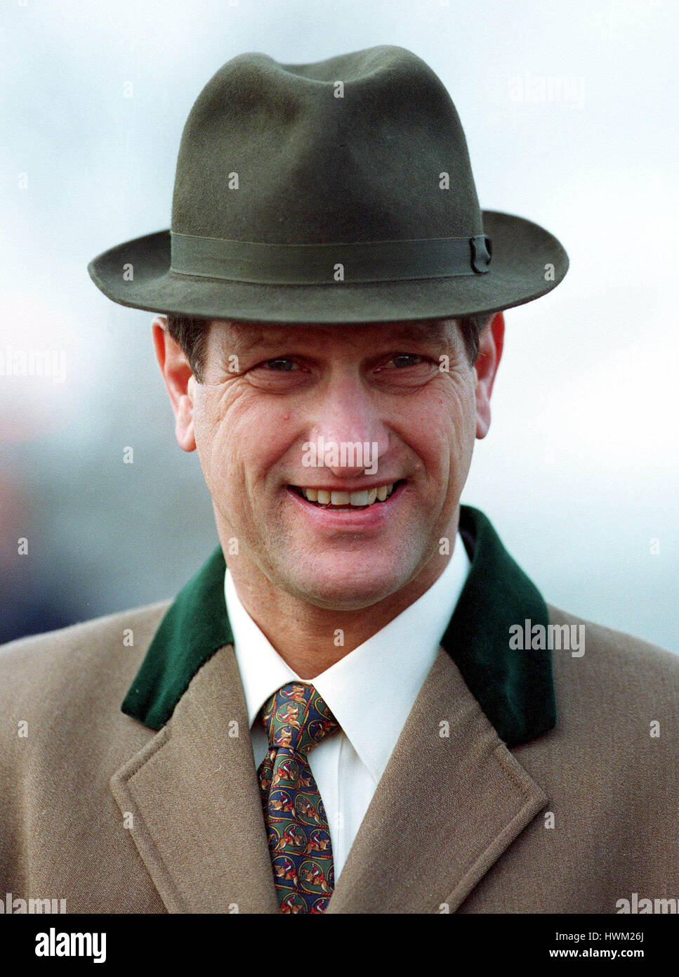 BOB CHAMPION RACE HORSE TRAINER 12 July 1995 Stock Photo Alamy