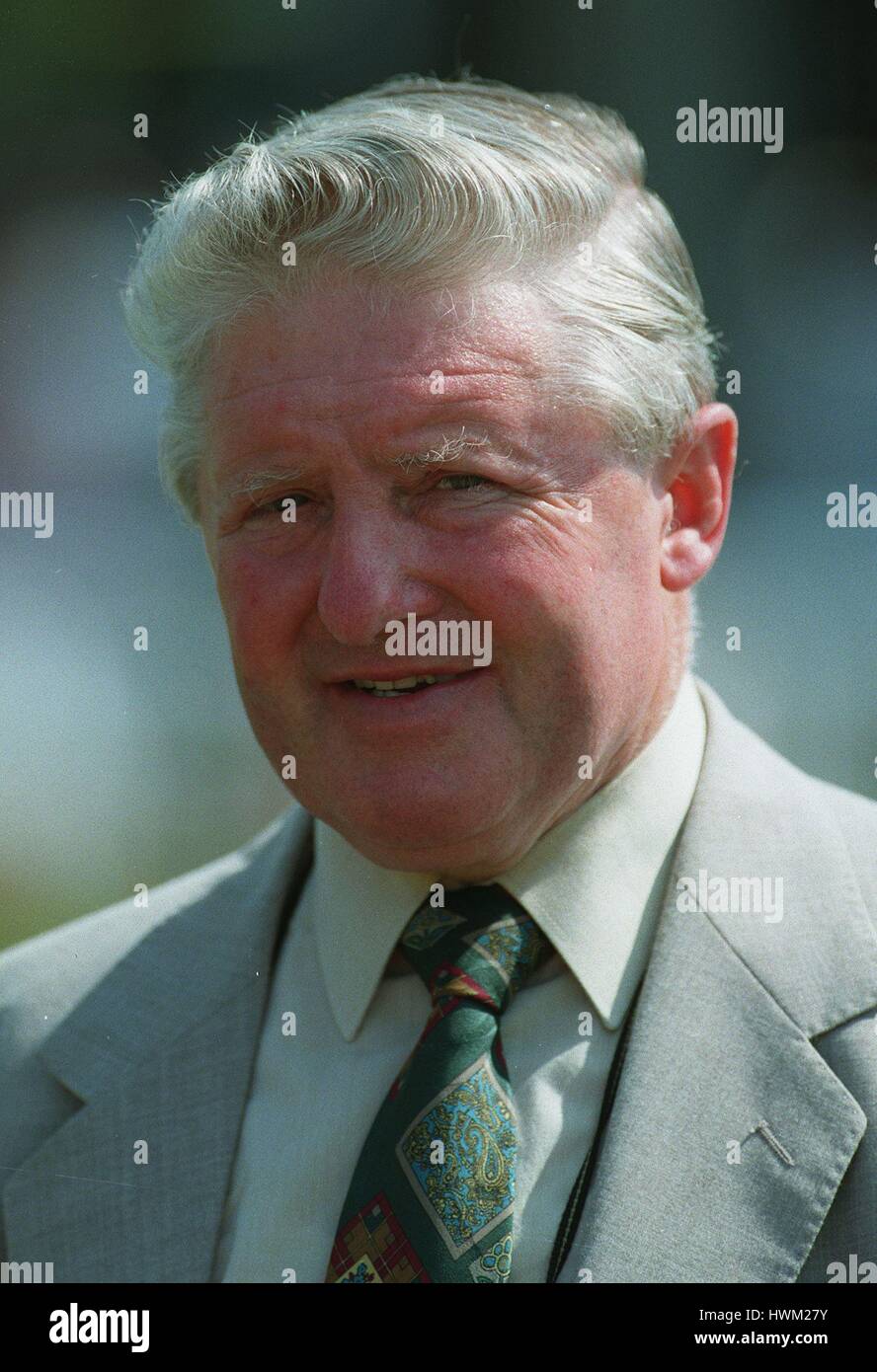 NEVILLE BYCROFT RACE HORSE TRAINER 18 August 1995 Stock Photo Alamy