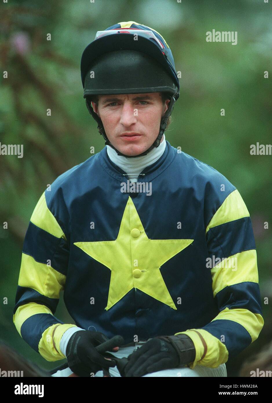 NORMAN WILLIAMSON JOCKEY 11 September 1995 Stock Photo