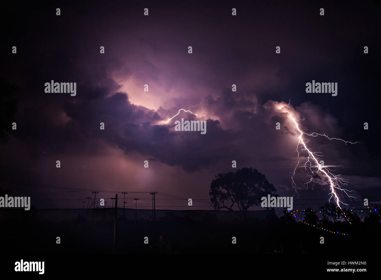 Lightning - Australia Stock Photo