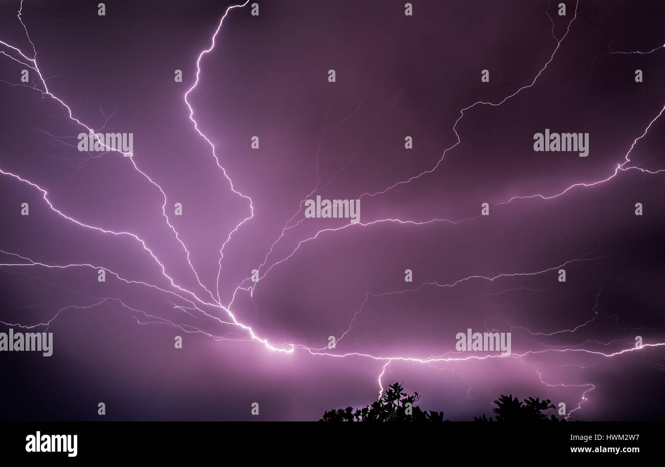 Lightning - Australia Stock Photo