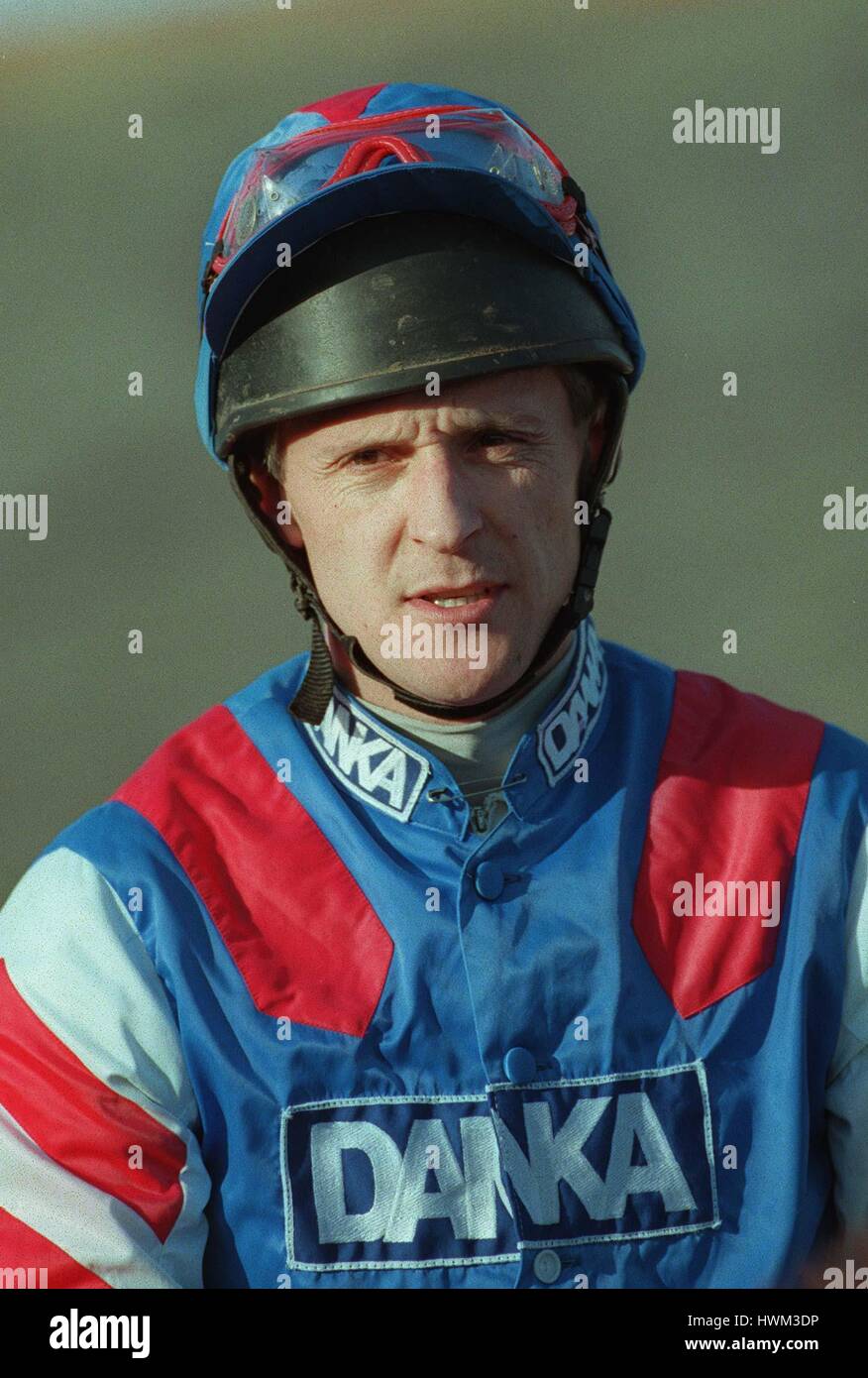 GRAHAM BRADLEY JOCKEY 12 January 1996 Stock Photo - Alamy