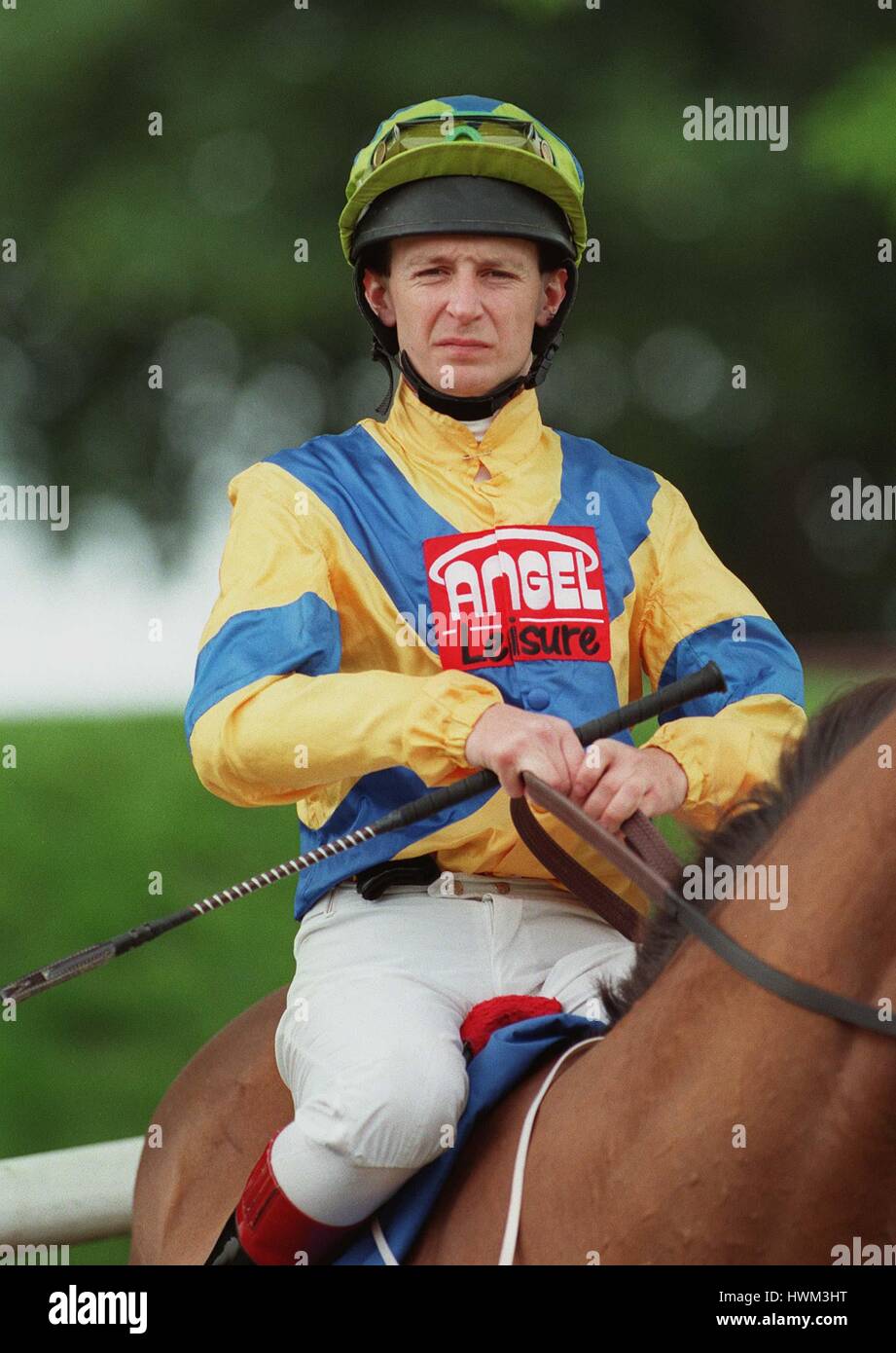 STEVEN DROWNE JOCKEY 05 September 1996 Stock Photo - Alamy