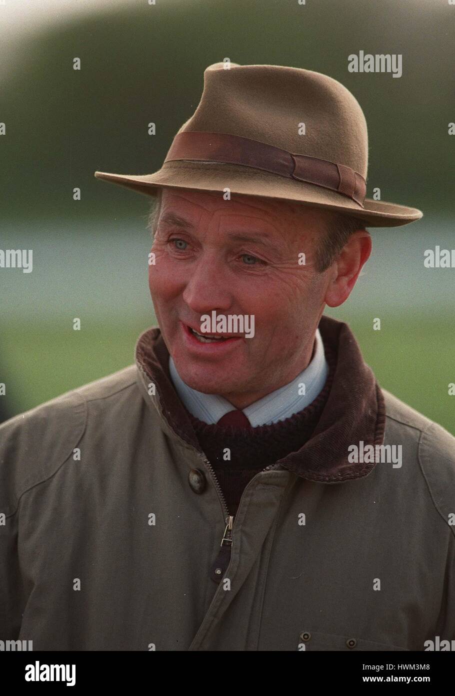 JOHN BRIDGER RACE HORSE TRAINER 12 May 1996 Stock Photo - Alamy