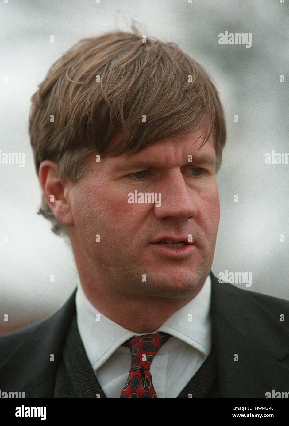 LORD HUNTINGDON RACE HORSE TRAINER 06 May 1996 Stock Photo Alamy