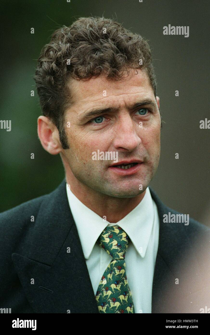 RICHARD ROWE RACE HORSE TRAINER 18 September 1996 Stock Photo Alamy