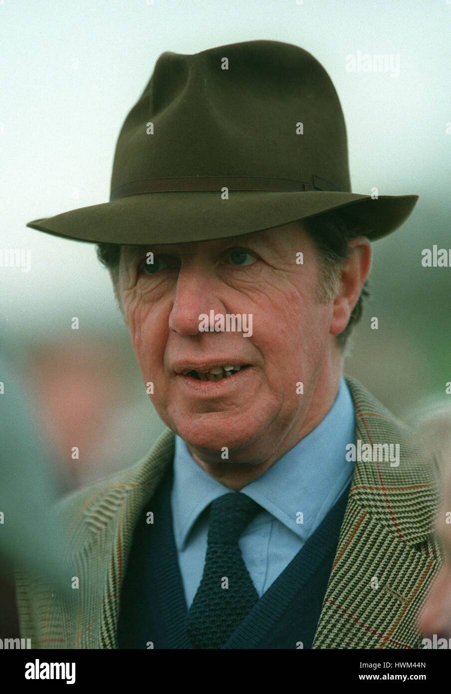Tim Forster Racing TIM FORSTER RACE HORSE TRAINER 13 November 1996 Stock Photo - Alamy