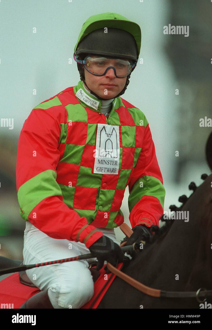 ADRIAN SMITH JOCKEY 10 April 1996 Stock Photo - Alamy