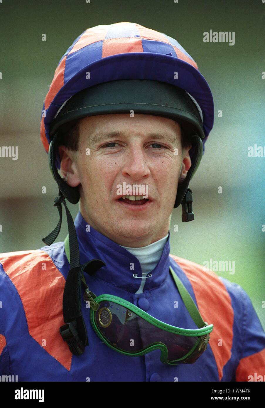 Steven Drowne Jockey 06 September 1996 Stock Photo Alamy