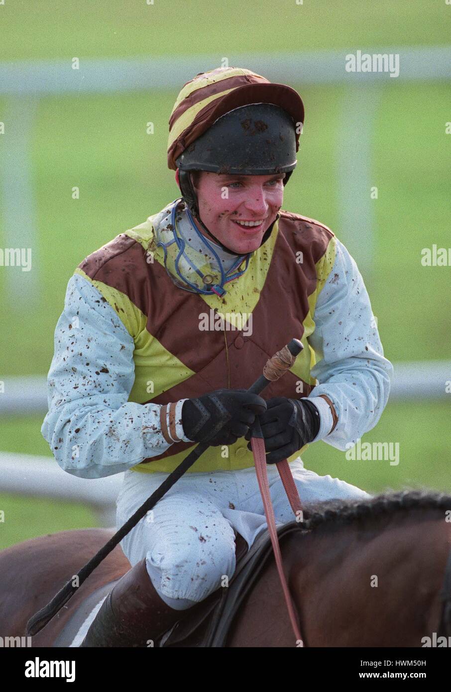 ADRIAN SMITH JOCKEY 12 January 1996 Stock Photo