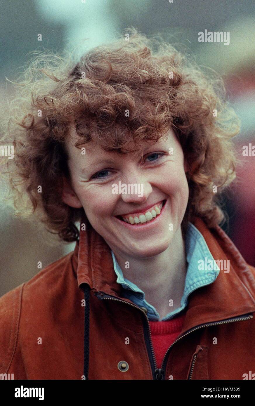 LUCINDA RUSSELL RACE HORSE TRAINER 11 December 1996 Stock Photo Alamy