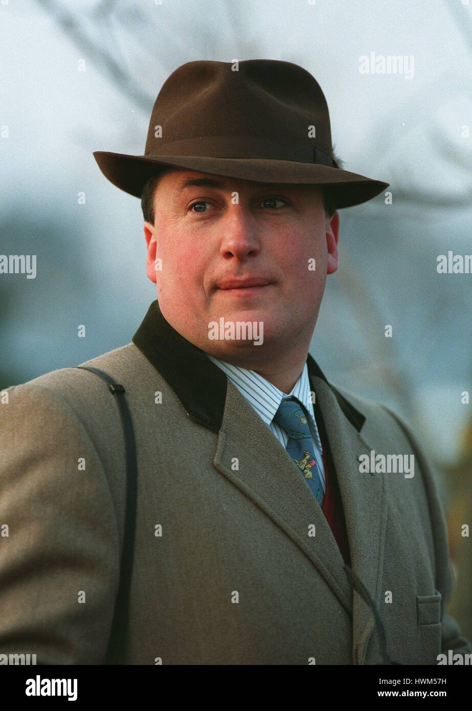 PAUL NICHOLLS RACE HORSE TRAINER 04 April 1996 Stock Photo Alamy