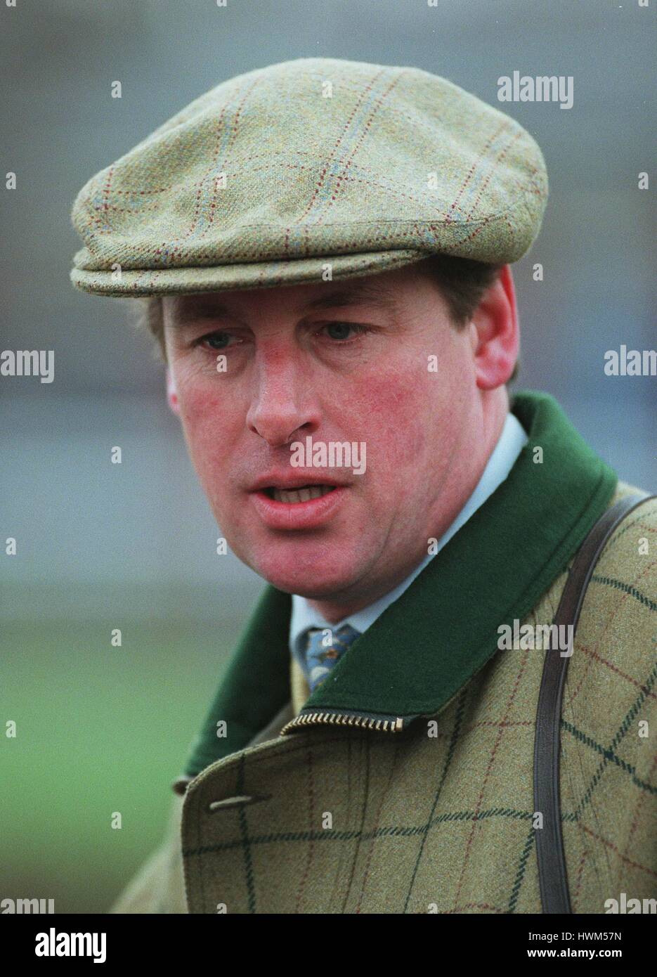 KIM BAILEY RACE HORSE TRAINER 05 January 1996 Stock Photo Alamy