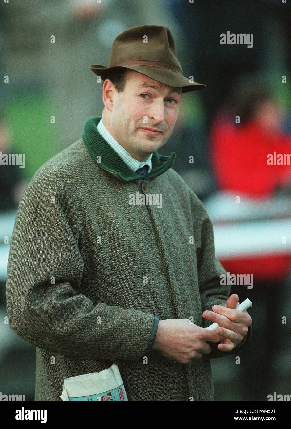 NOT W.A.BETHEL NIGEL CAPTIONED RACEHORSE TRAINER 03 April 1996 Stock Photo