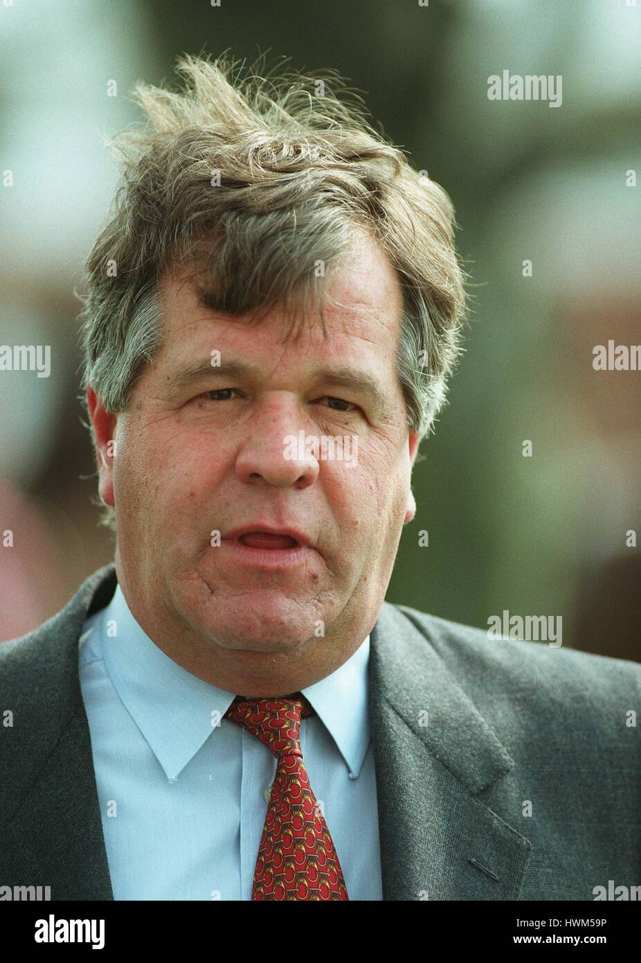 MICHAEL STOUTE RACE HORSE TRAINER 30 April 1996 Stock Photo - Alamy