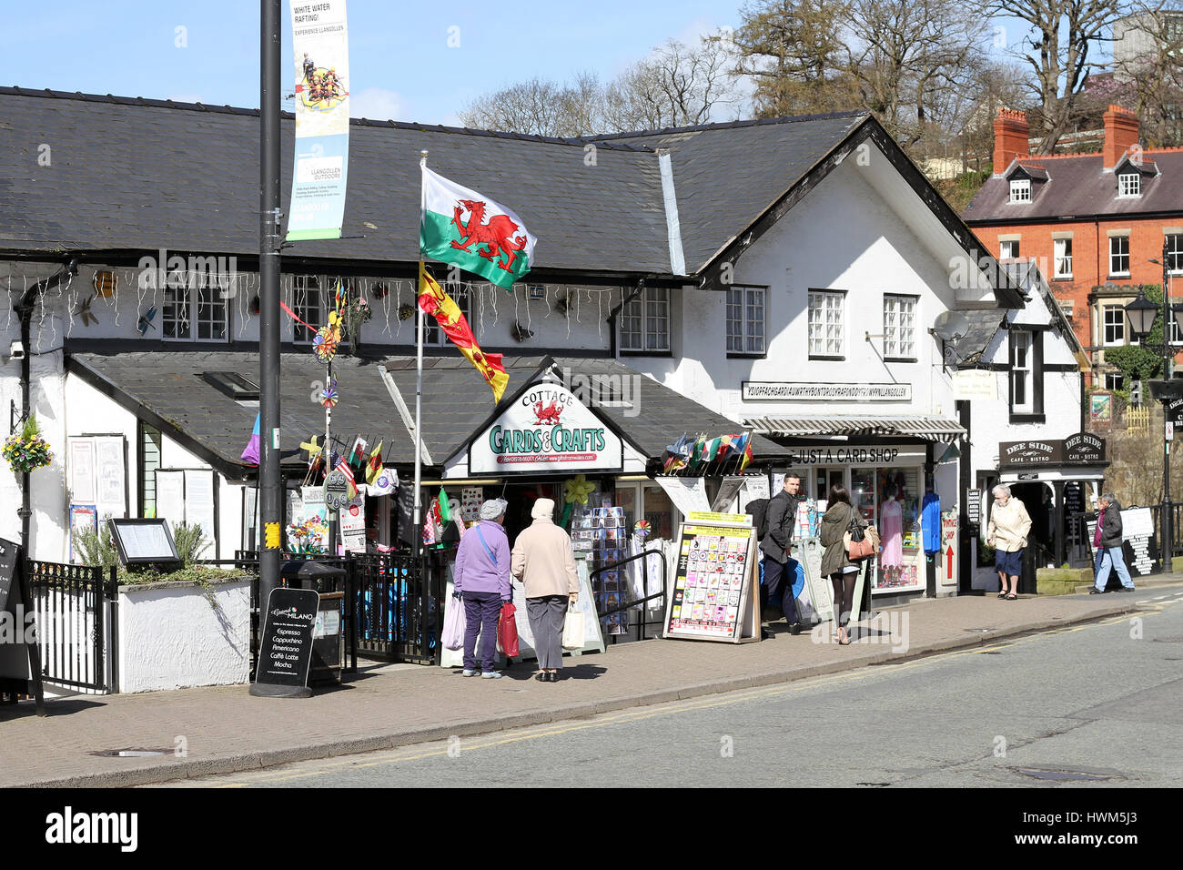 Llangollen town hires stock photography and images Alamy