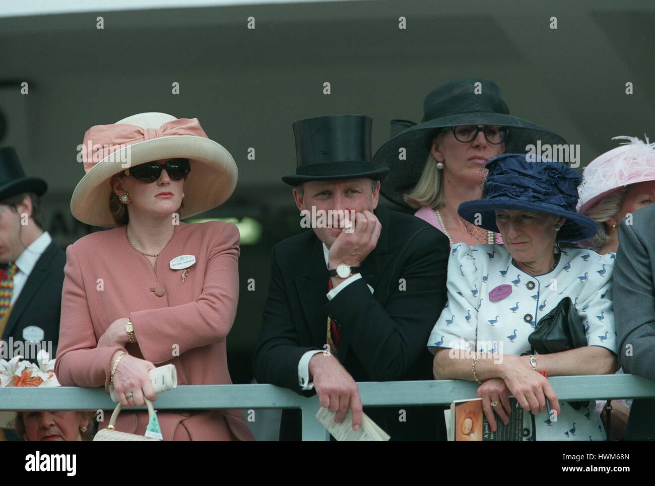OLIVER & TARNYA SHERWOOD RACE HORSE TRAINER AND WIFE 24 June 1997 Stock ...