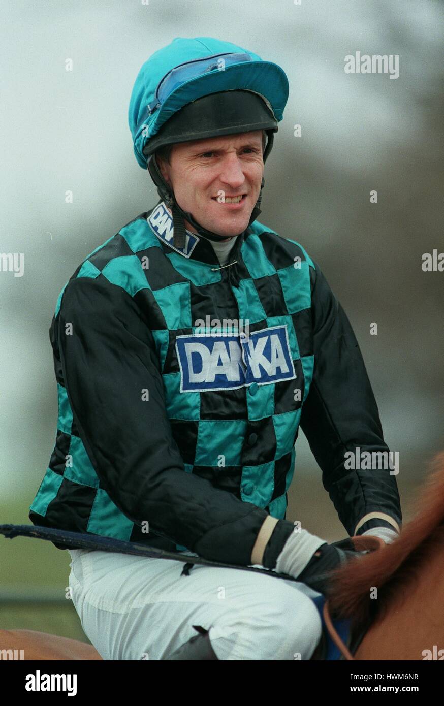GRAHAM BRADLEY JOCKEY 28 February 1997 Stock Photo - Alamy