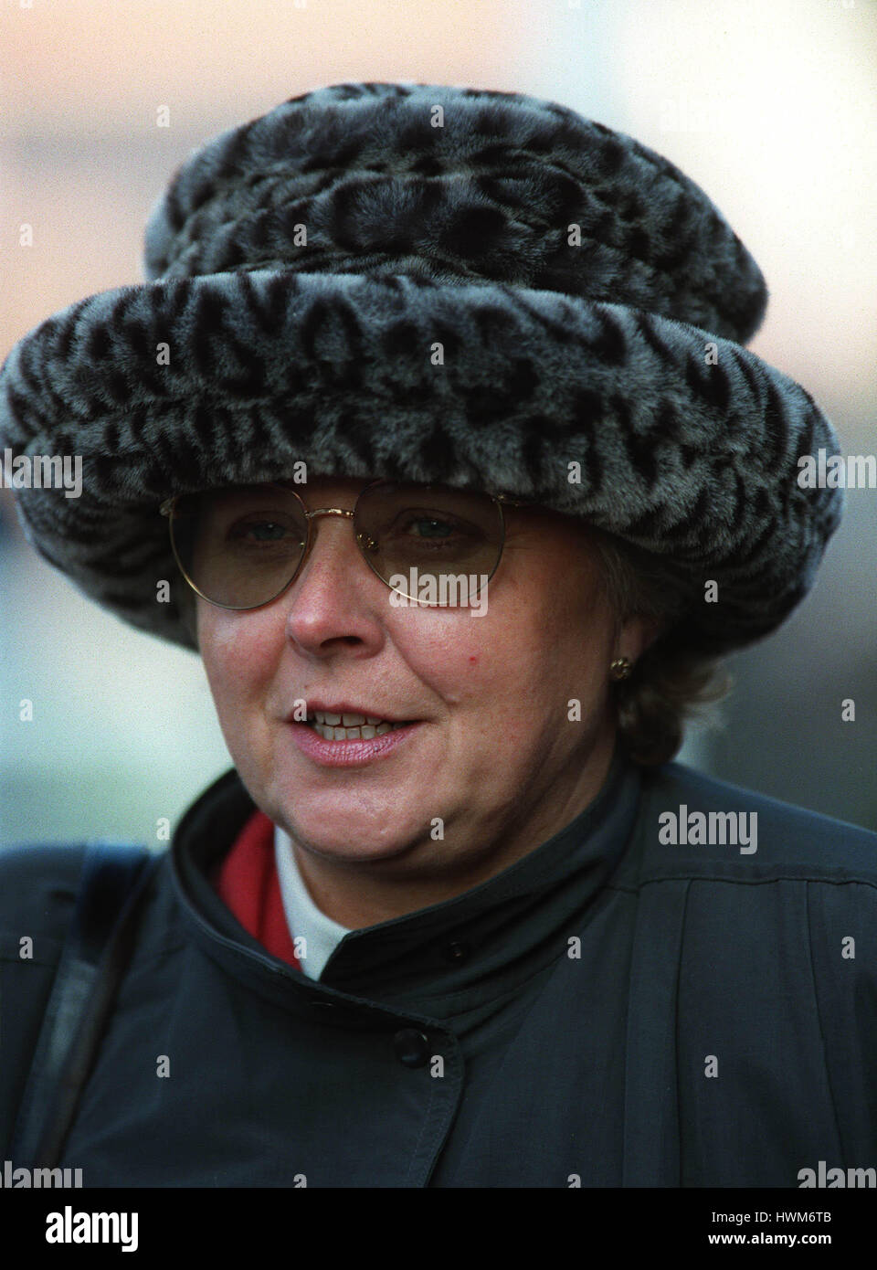 JENNY PITMAN RACE HORSE TRAINER 08 December 1997 Stock Photo Alamy