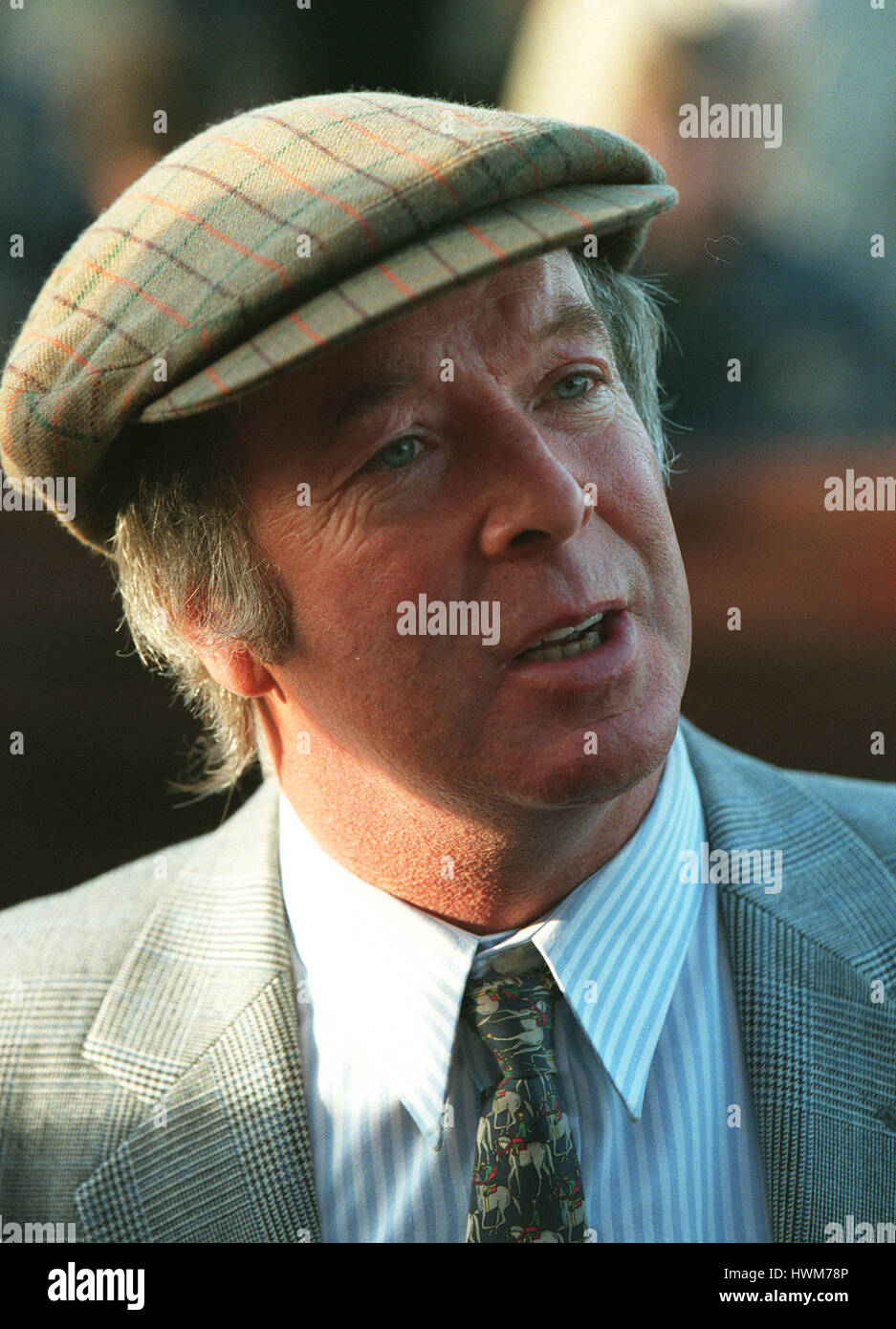 HOWARD JOHNSTON RACE HORSE TRAINER 13 November 1997 Stock Photo Alamy