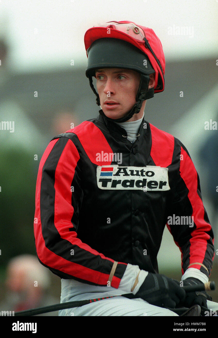 RICHARD MCGRATH JOCKEY 19 November 1997 Stock Photo