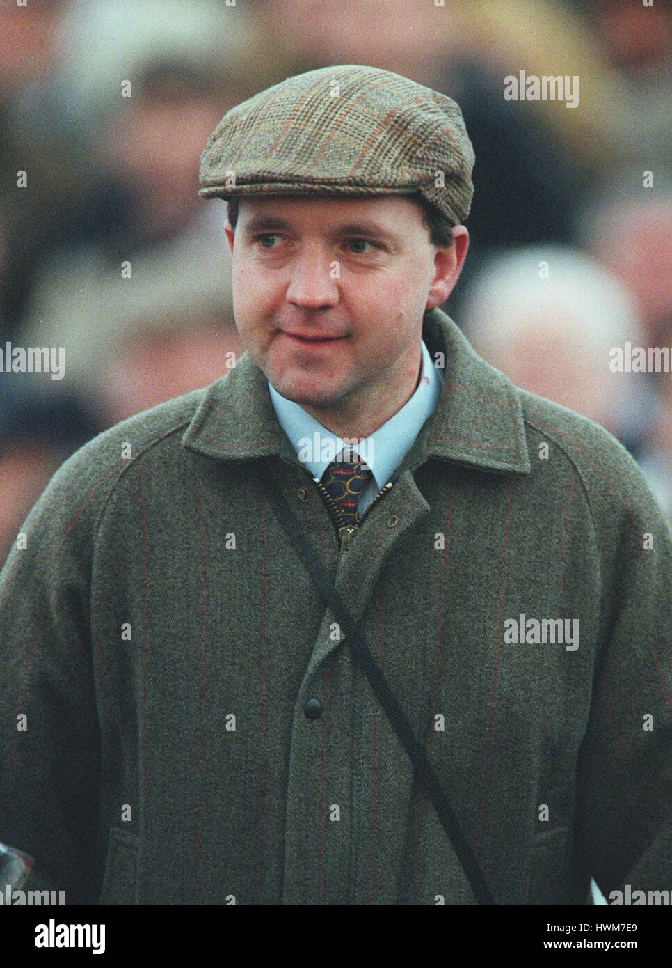 TIM EASTERBY RACE HORSE TRAINER 17 December 1997 Stock Photo Alamy