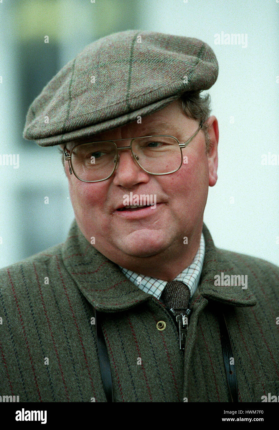 TOBY BALDING RACE HORSE TRAINER 12 November 1997 Stock Photo - Alamy