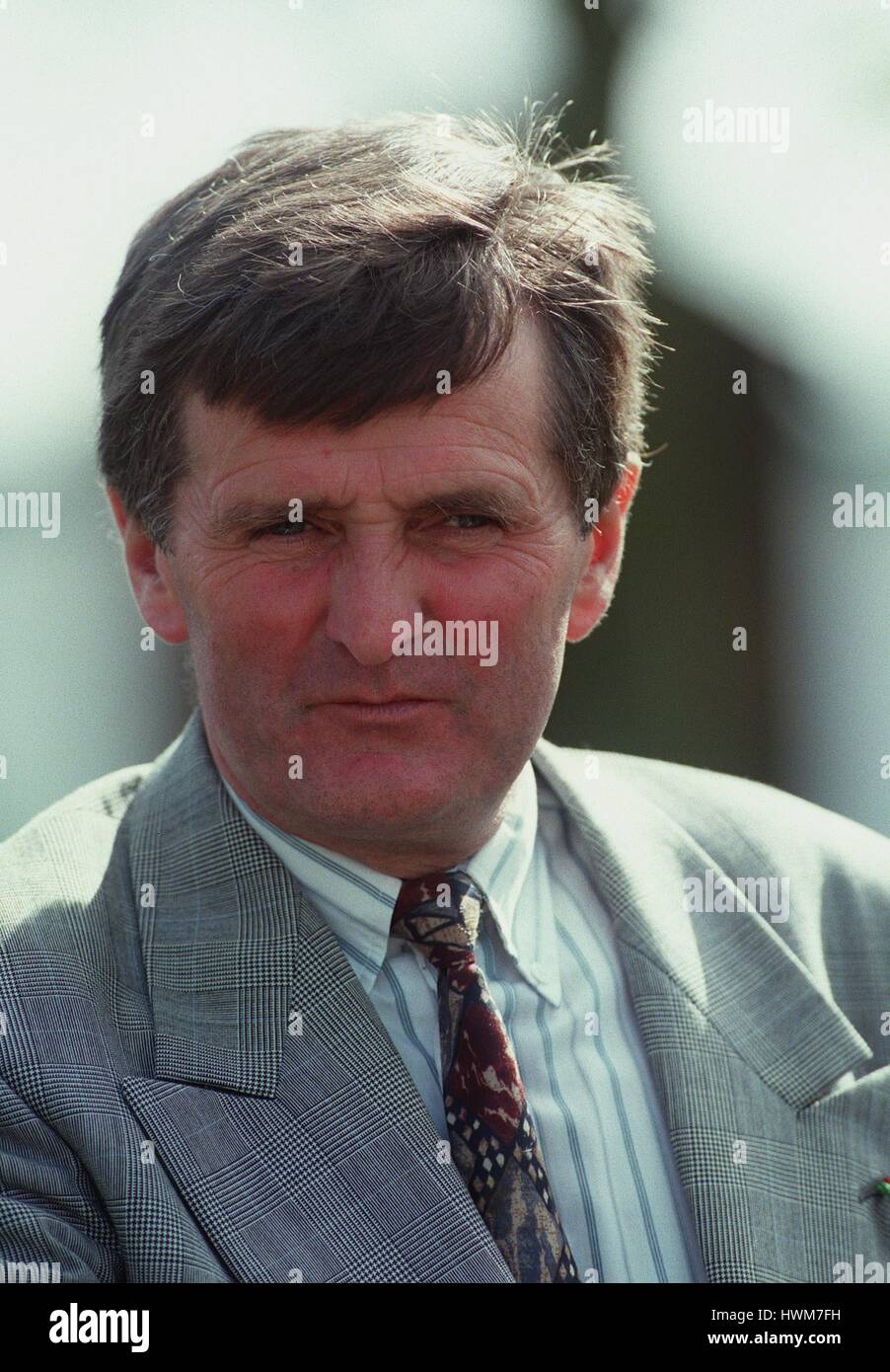 CHRISTOPHER DWYER RACE HORSE TRAINER 03 May 1997 Stock Photo - Alamy