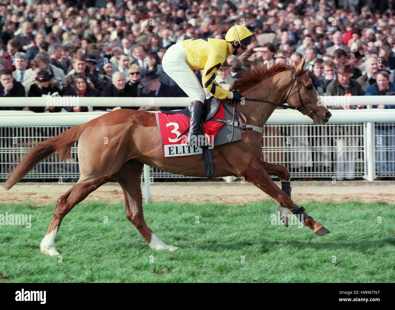 DOUBLE AGENT RIDDEN BY ANTHONY DOBBIN 18 March 1997 Stock Photo