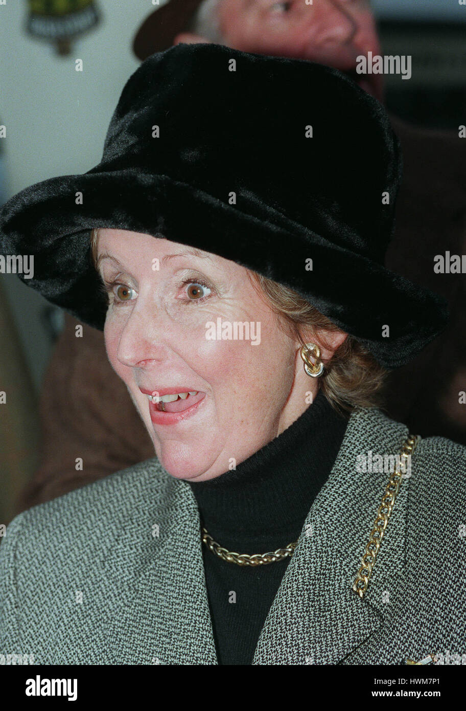 SUSAN NOCK RACE HORSE TRAINER 18 November 1997 Stock Photo - Alamy