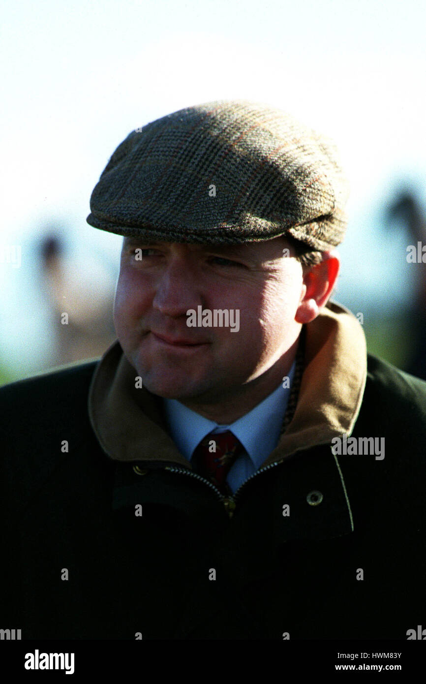 TIM EASTERBY RACE HORSE TRAINER 30 October 1998 Stock Photo Alamy