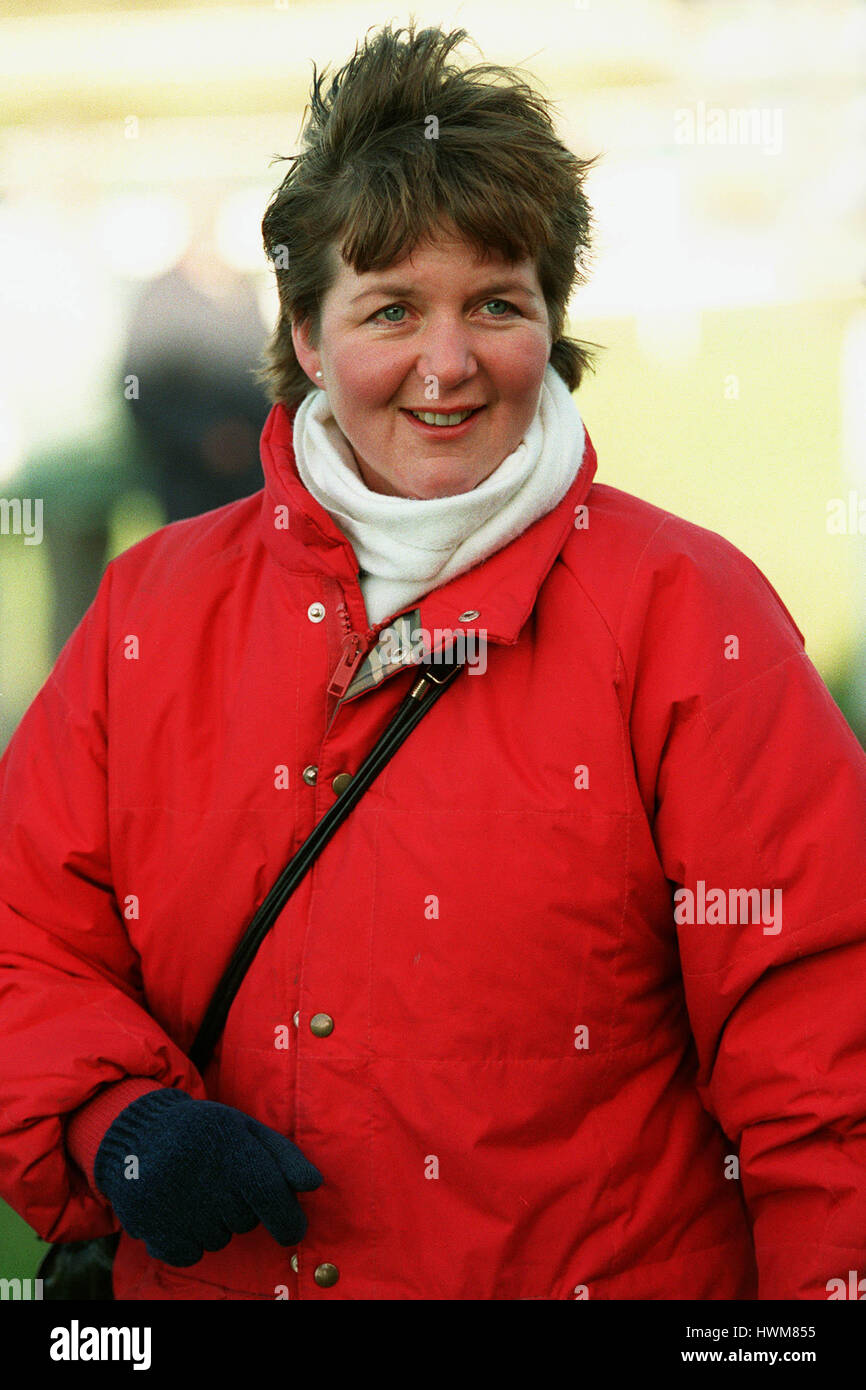 KATE MILLIGAN RACE HORSE TRAINER 10 November 1998 Stock Photo Alamy