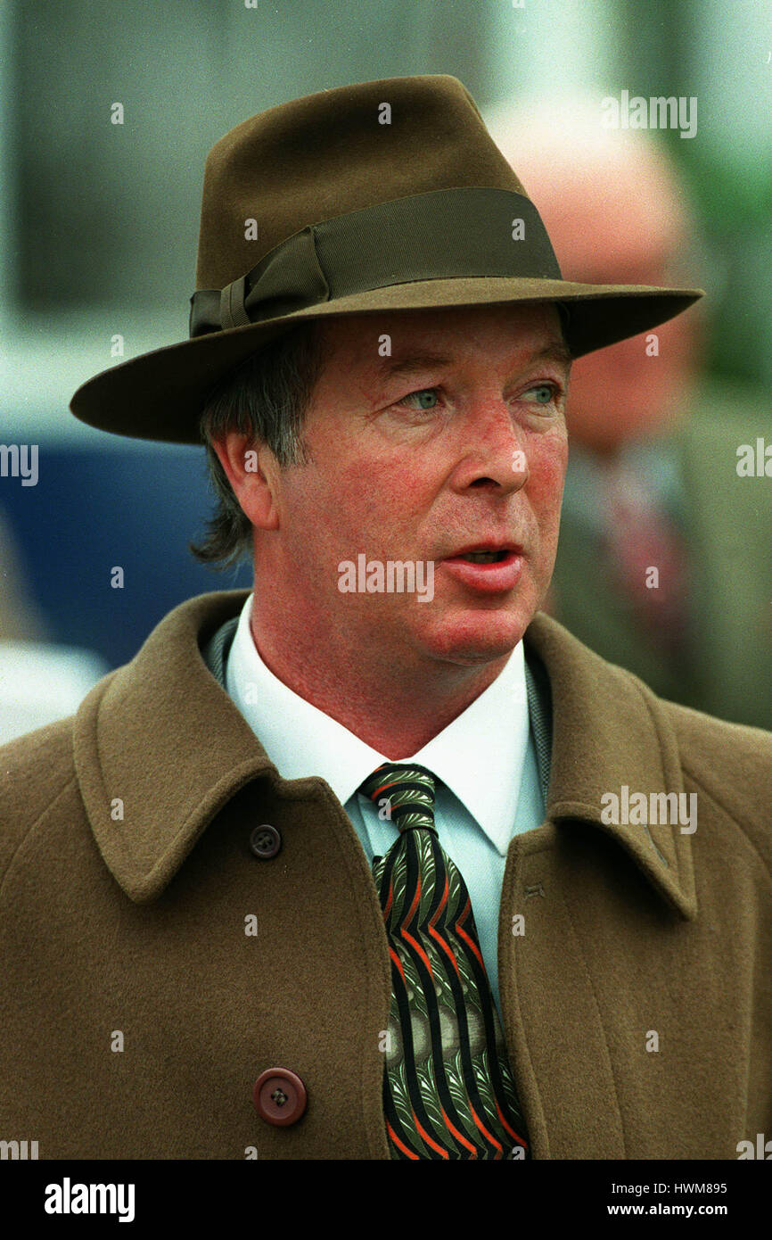 JOHN HOWARD JOHNSON RACE HORSE TRAINER 24 March 1998 Stock Photo Alamy