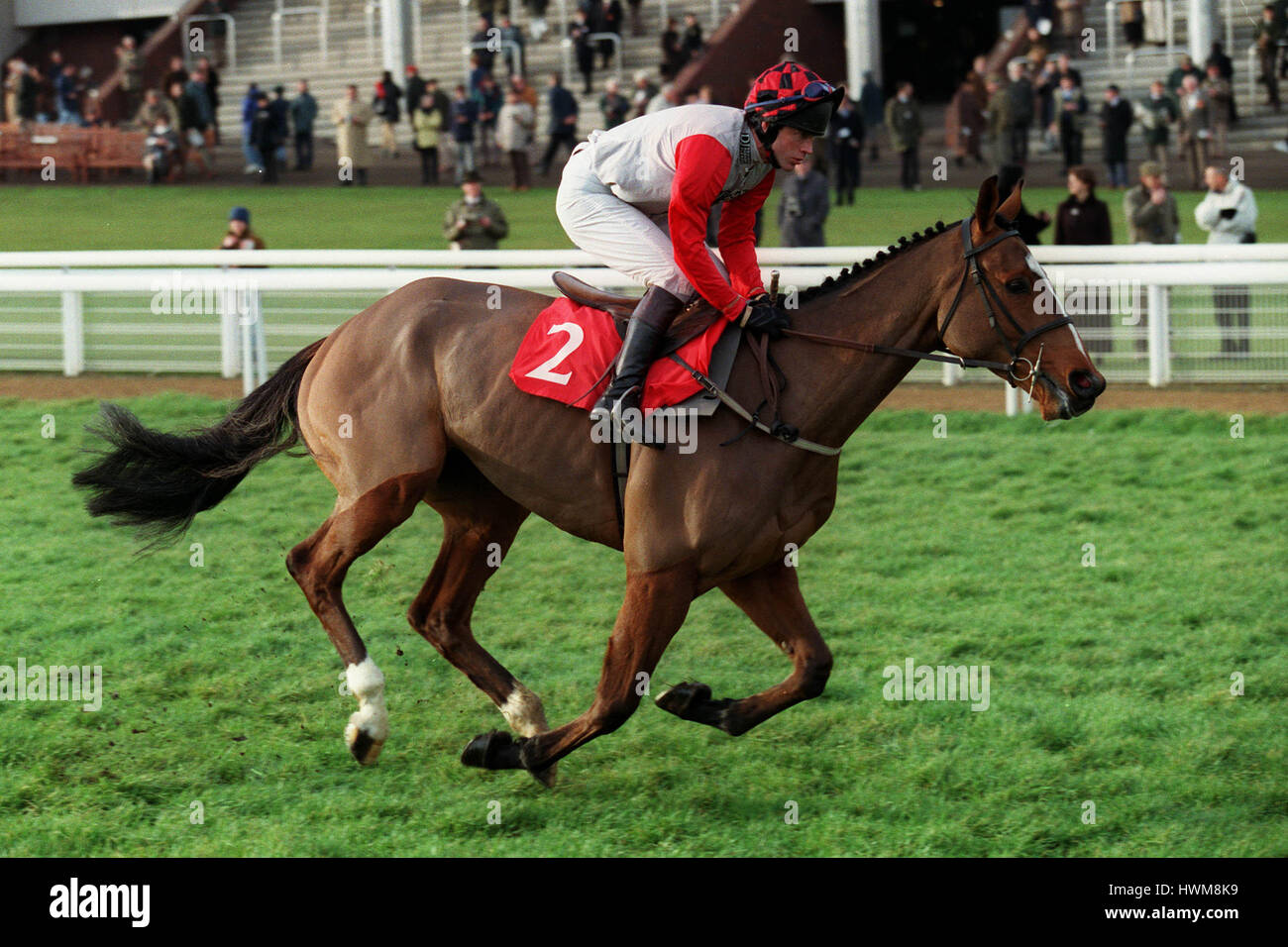Beau Ridd BEAU RIDDEN BY C.LLEWELLYN 14 December 1998 Stock Photo - Alamy