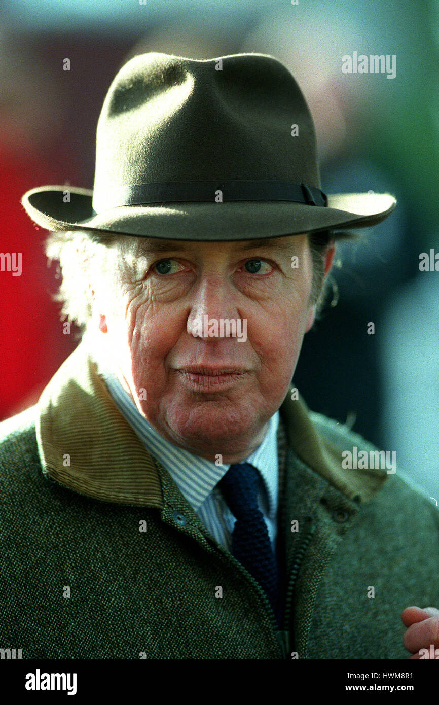 Tim Forster Racing TIM FORSTER RACE HORSE TRAINER 26 January 1998 Stock Photo - Alamy