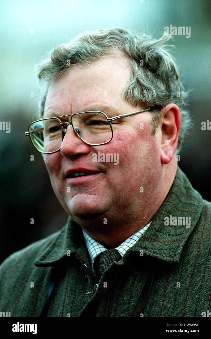 TOBY BALDING RACE HORSE TRAINER 14 December 1998 Stock Photo - Alamy
