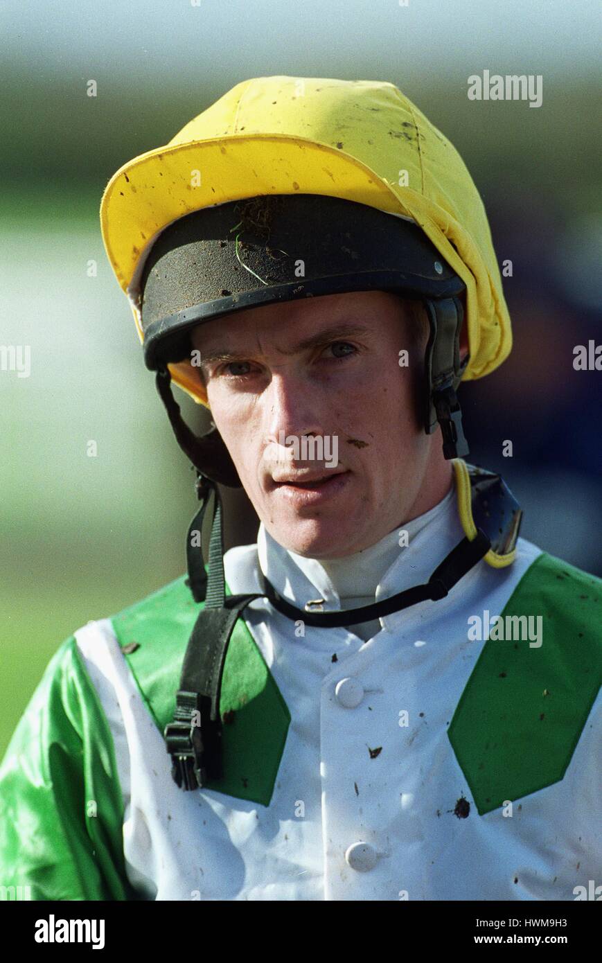 RICHARD MCGRATH JOCKEY 08 November 1999 Stock Photo