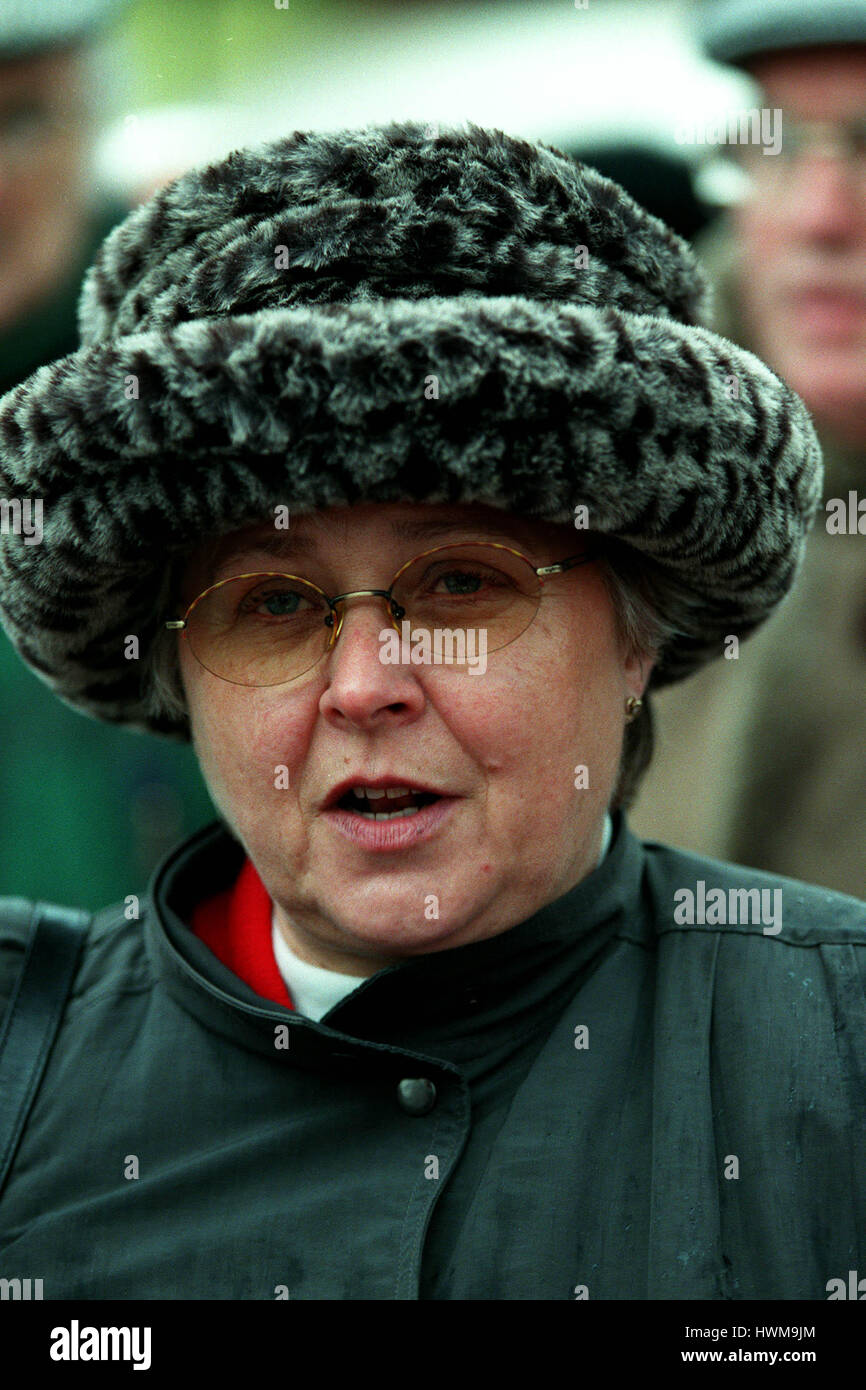 JENNY PITMAN RACE HORSE TRAINER 26 January 1999 Stock Photo Alamy