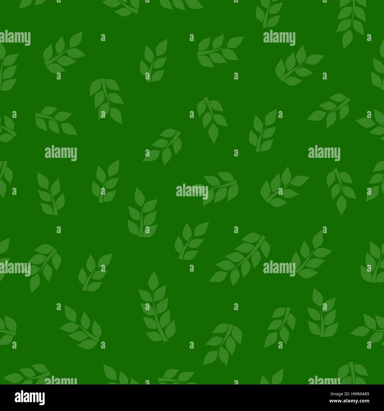 green leaf seamless texture Stock Vector