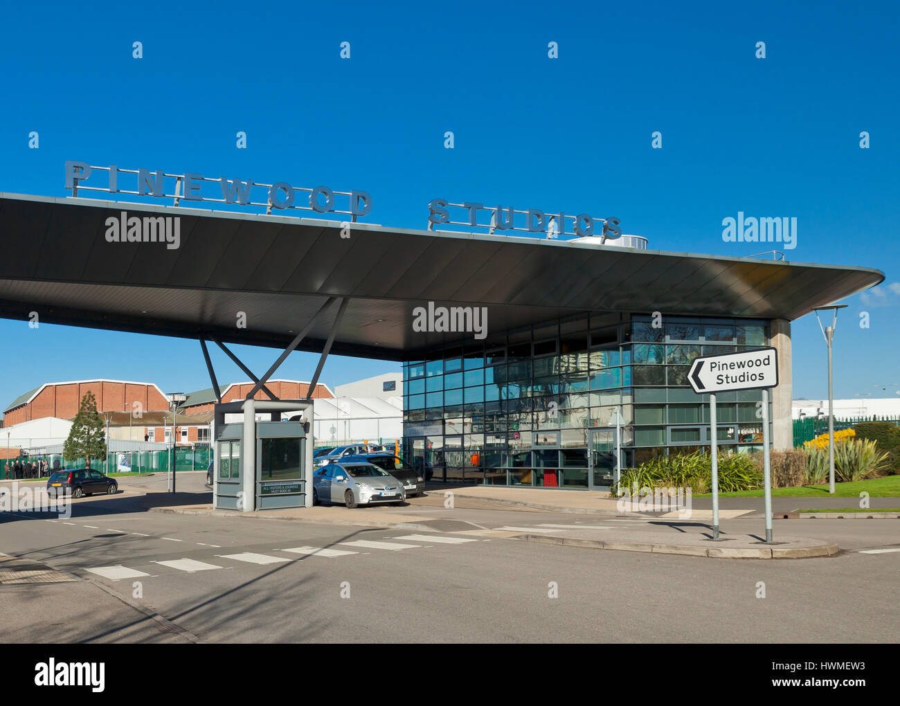 Pinewood Film Studios, England. Stock Photo