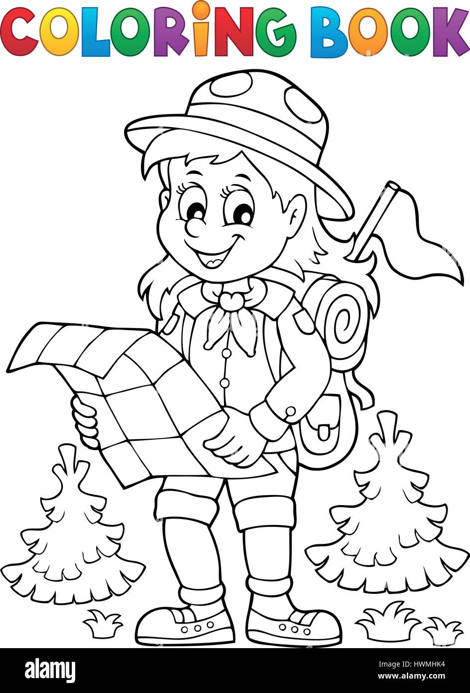 Girl Scout Coloring Pages