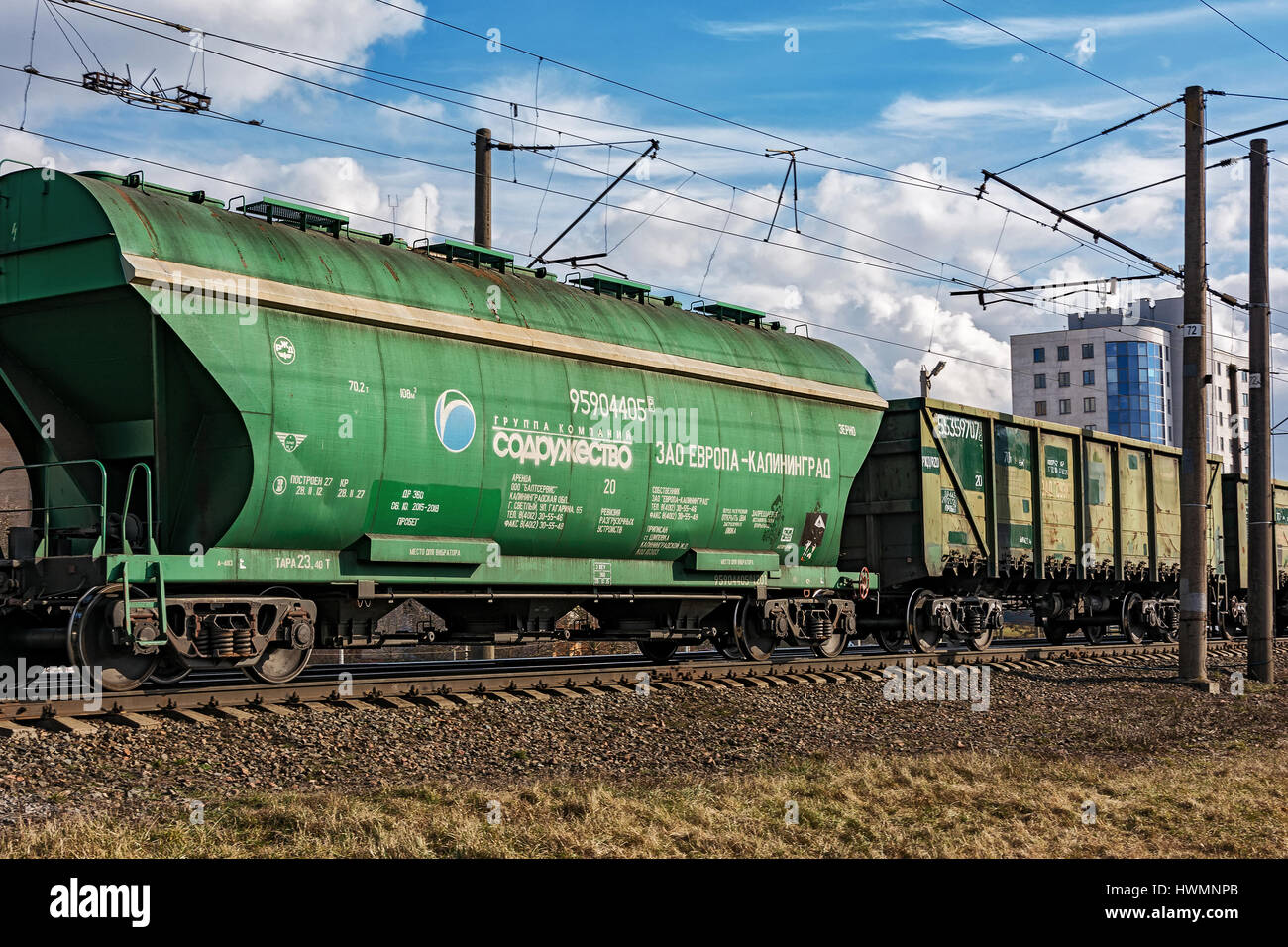 of freight train Stock Photo Alamy