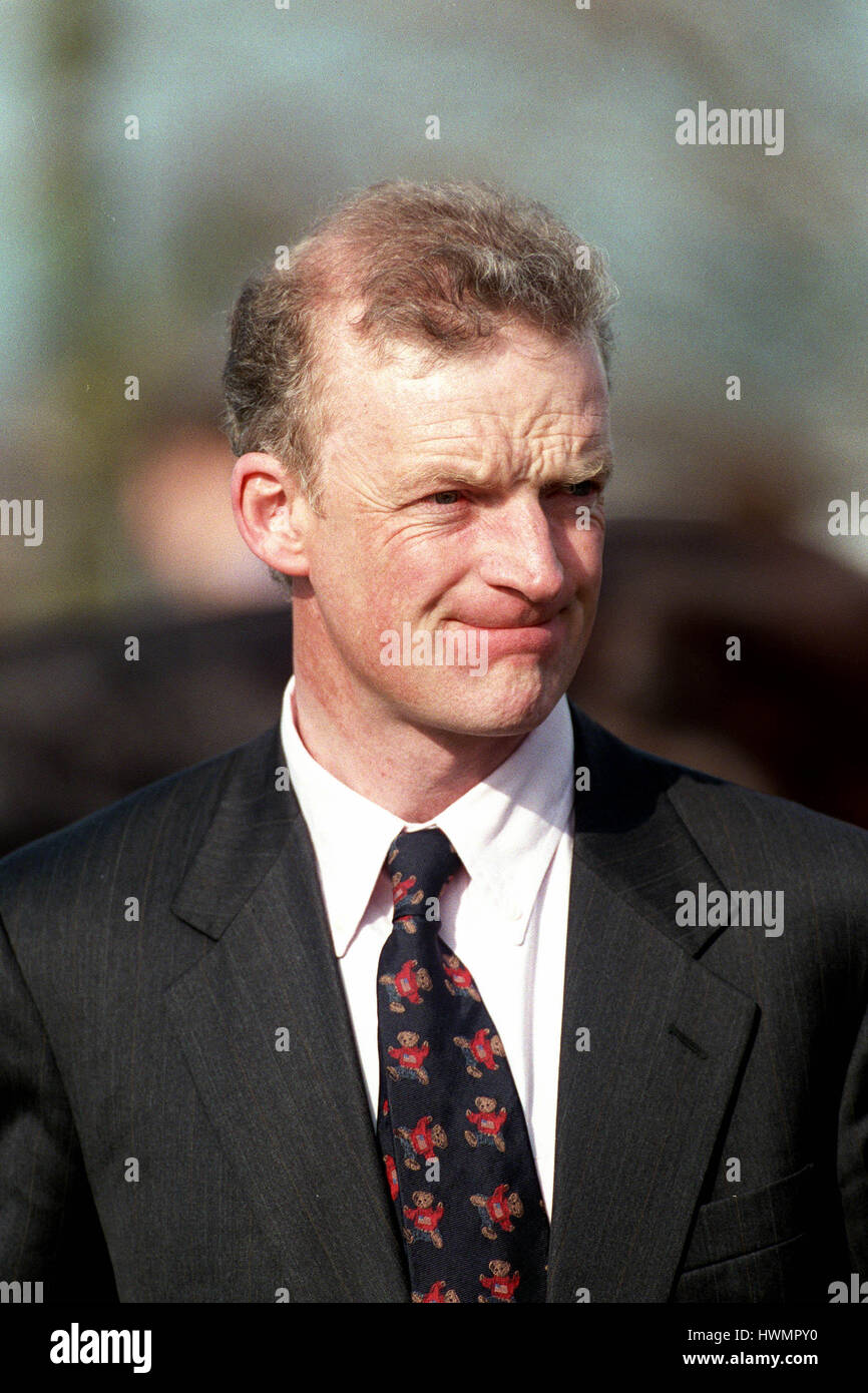 WILLIE MULLINS RACE HORSE TRAINER 22 March 1999 Stock Photo Alamy