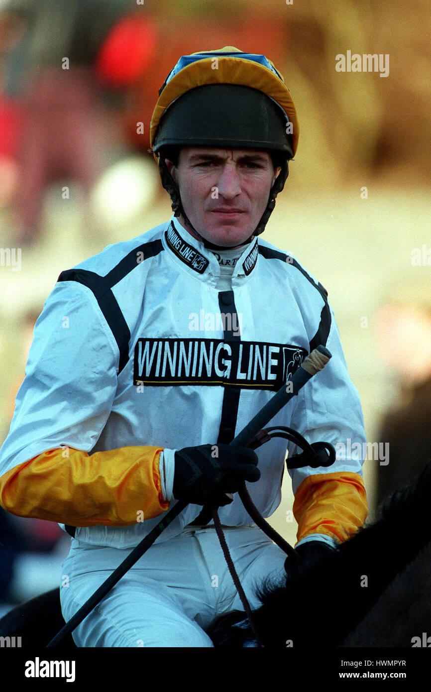 NORMAN WILLIAMSON JOCKEY 25 January 1999 Stock Photo