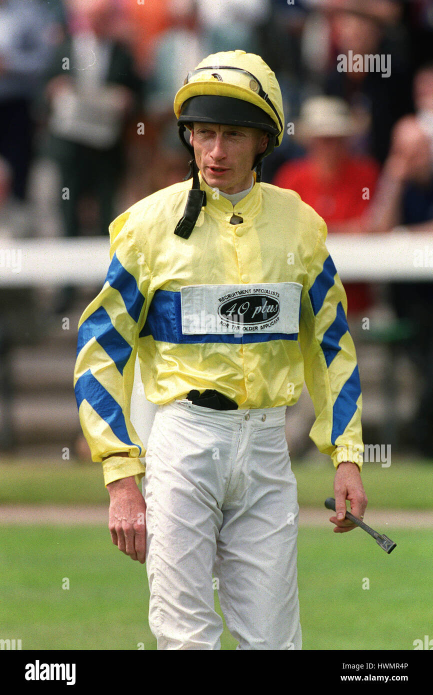 DALE GIBSON JOCKEY 03 June 1999 Stock Photo Alamy