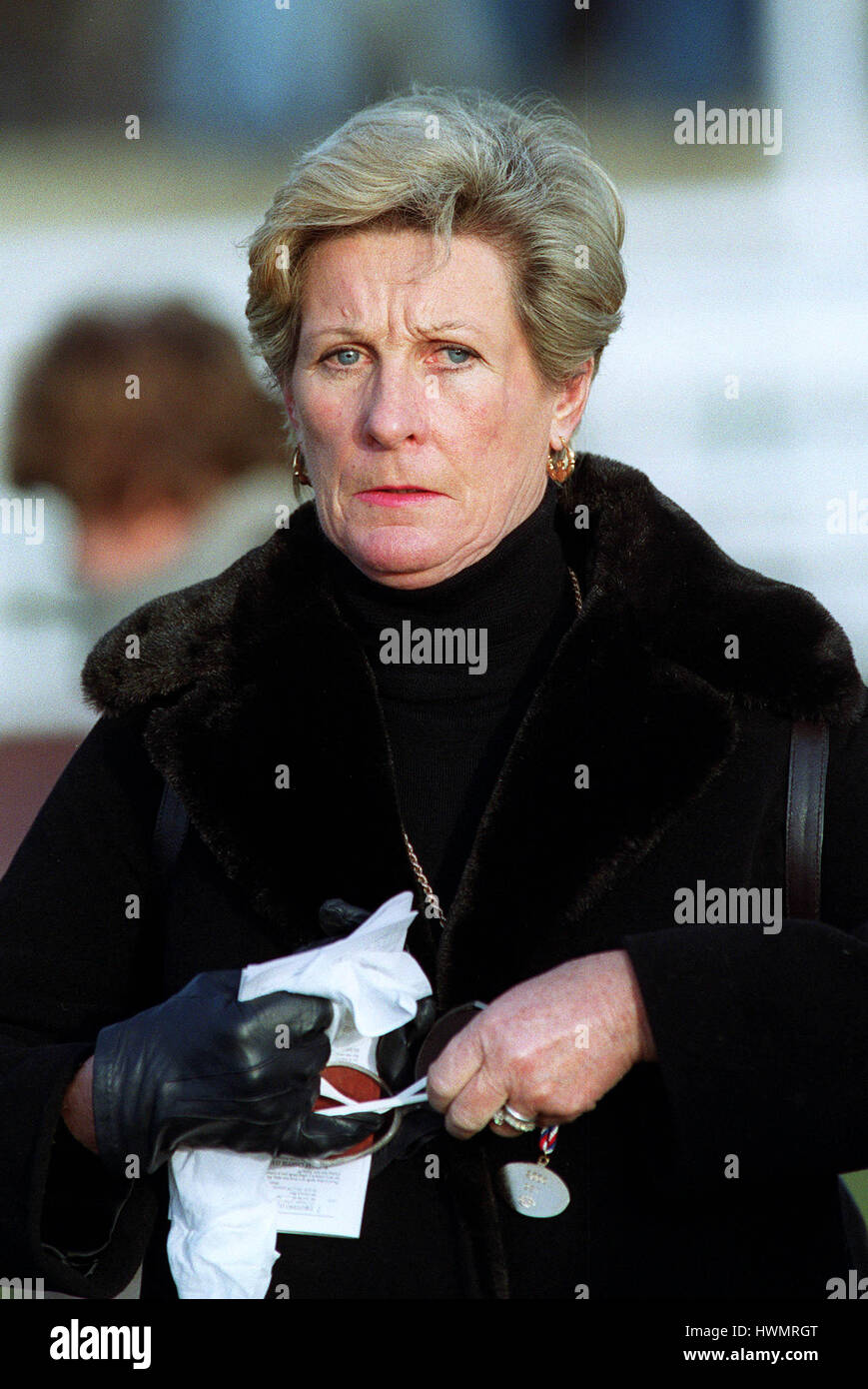 VALERIE WARD RACE HORSE TRAINER 19 January 2000 Stock Photo - Alamy