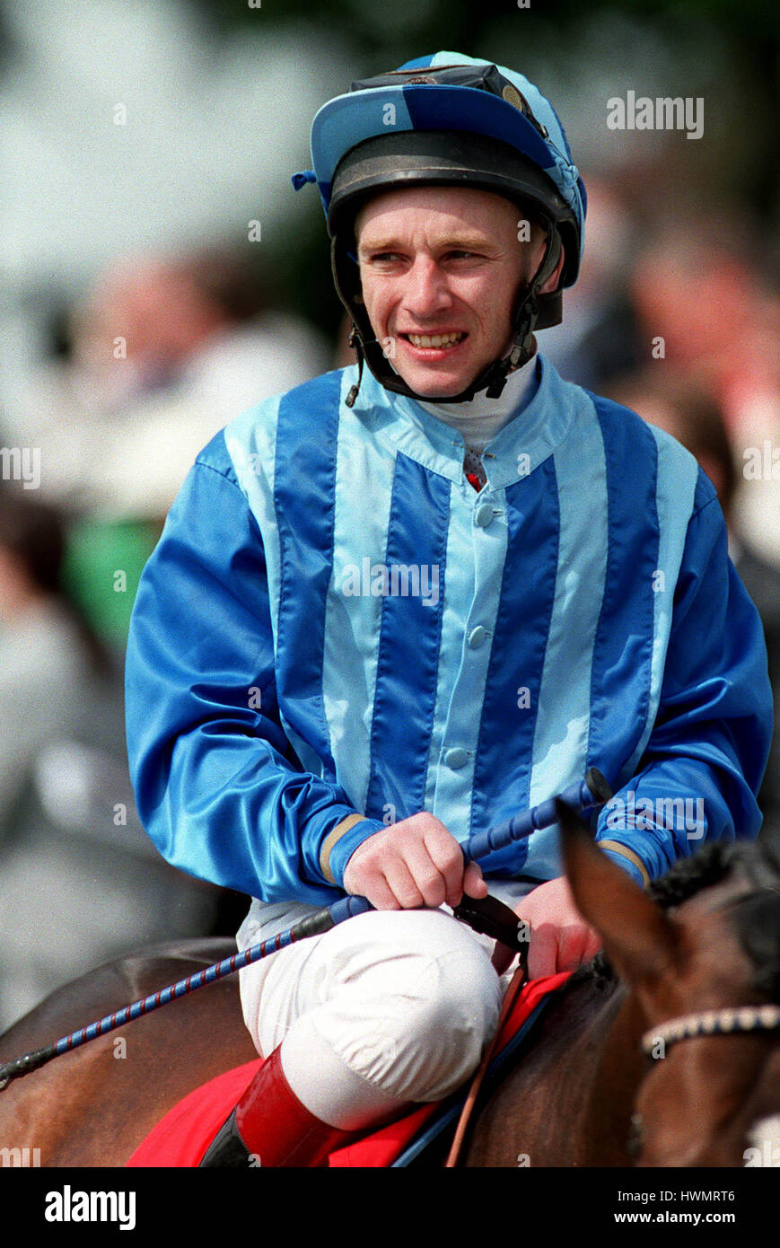 SEB SANDERS JOCKEY 16 May 2000 Stock Photo