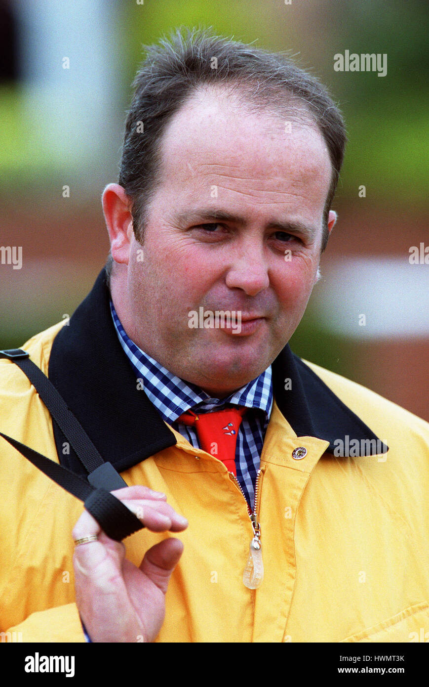 SEAN WOODS RACE HORSE TRAINER 18 April 2000 Stock Photo - Alamy