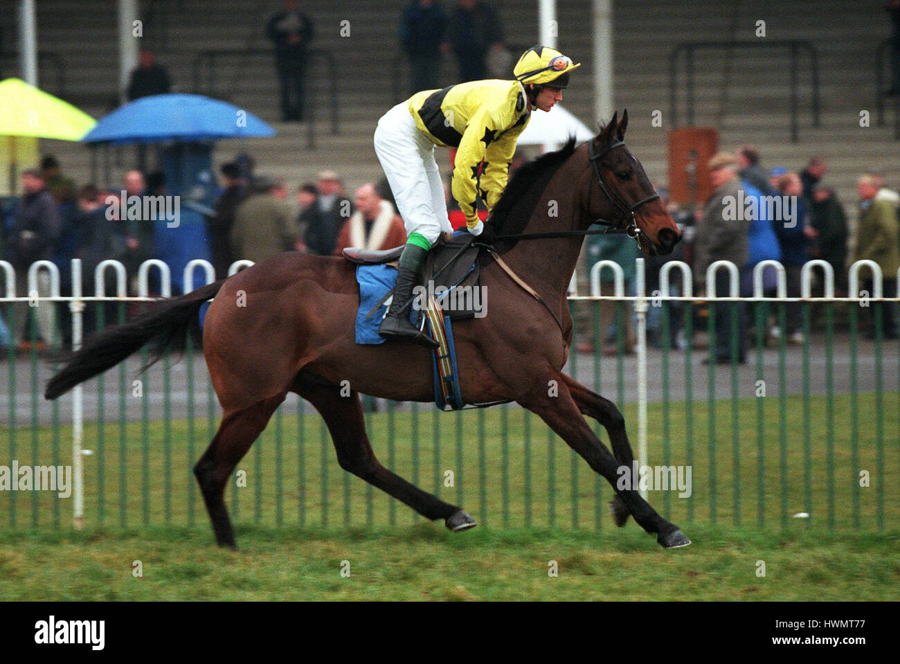 ONCE MORE FOR LUCK RIDDEN BY M.H.NAUGHTON 18 January 2000 Stock Photo